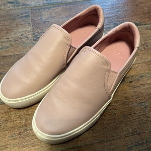 Ugg leather boat shoes